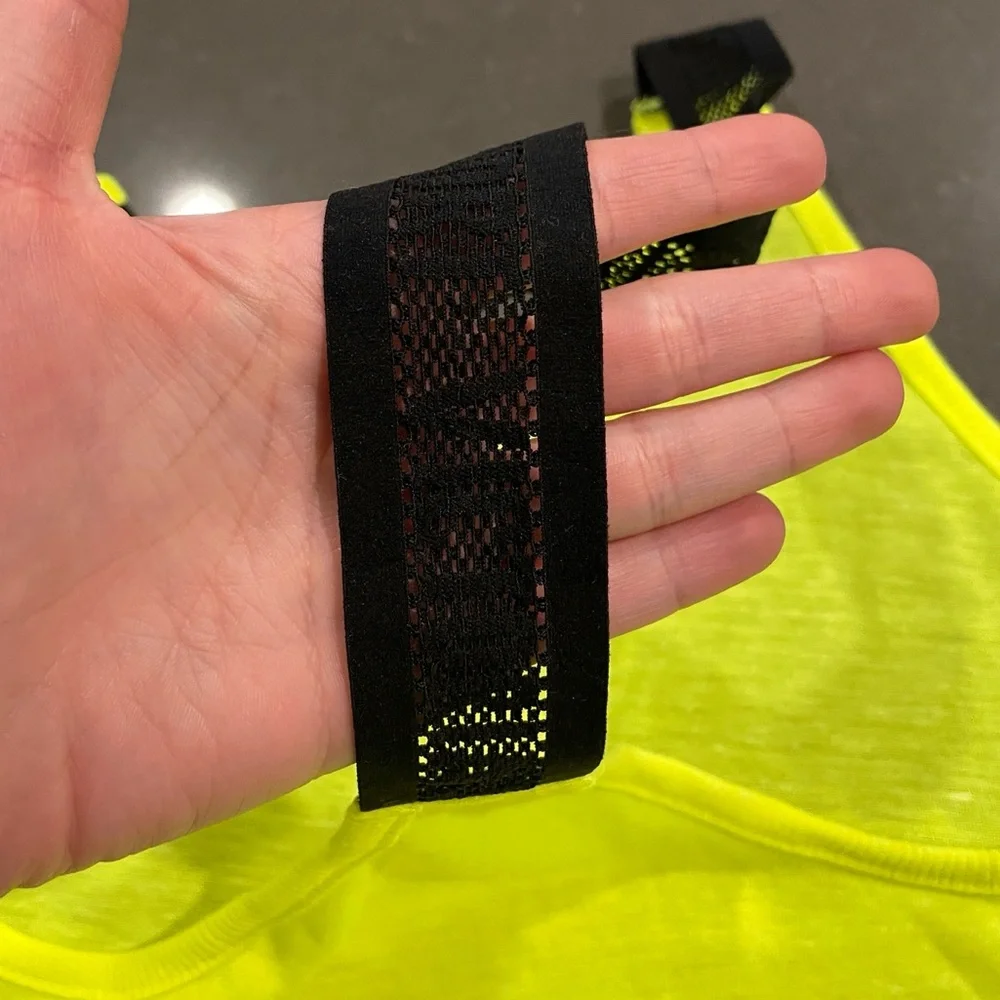 Victoria’s Secret Sport Neon Yellow Workout Shirt Top Small